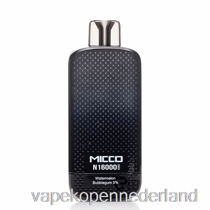 Elektronische Sigaret Vape Horizontech Micco N16000 Wegwerp Watermeloen Kauwgom